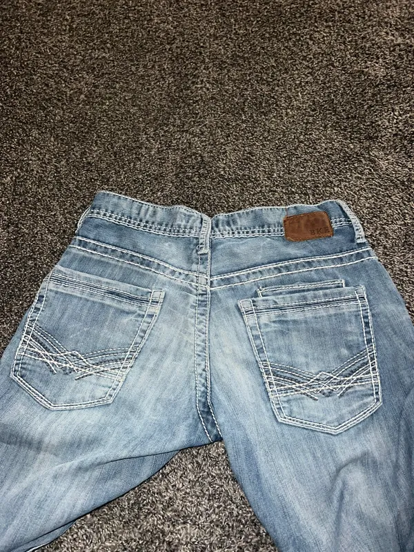 Buckle Bootcut Jeans - Image 5