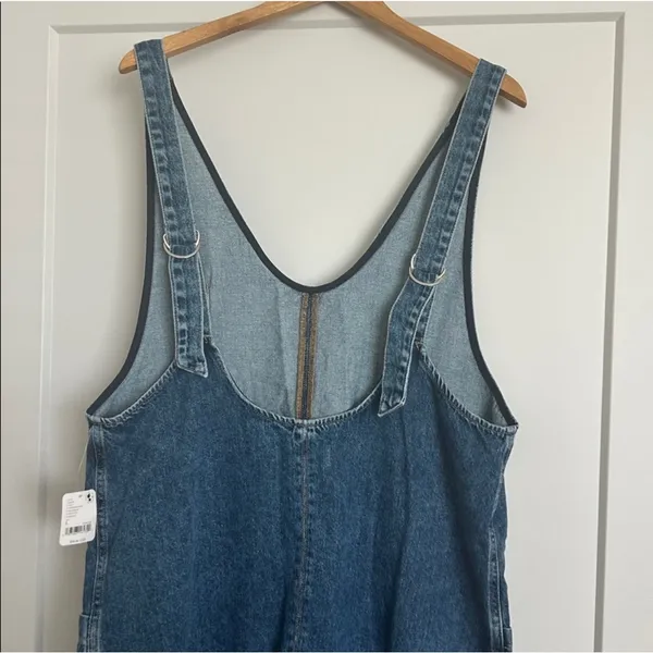 We The Free Women's Blue Denim Overalls - Image 5