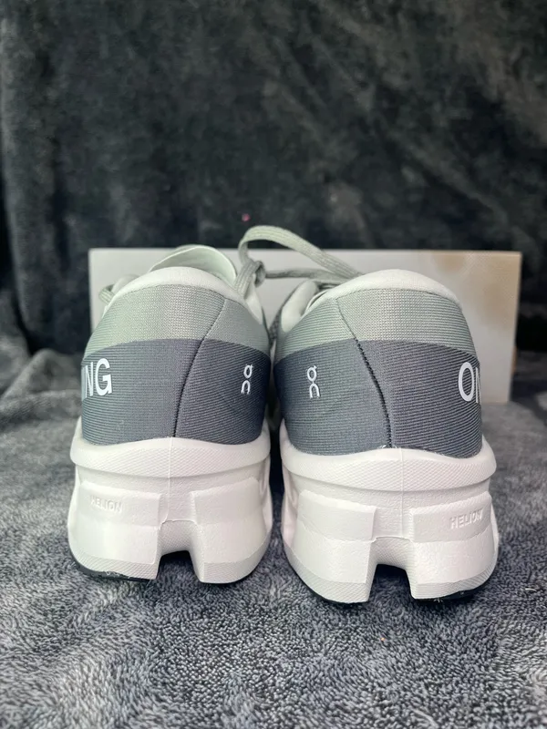 On Cloud NEW Cloudmonster Grey US Men's 9 Max Cushion Road Shoes⁠ - Image 3