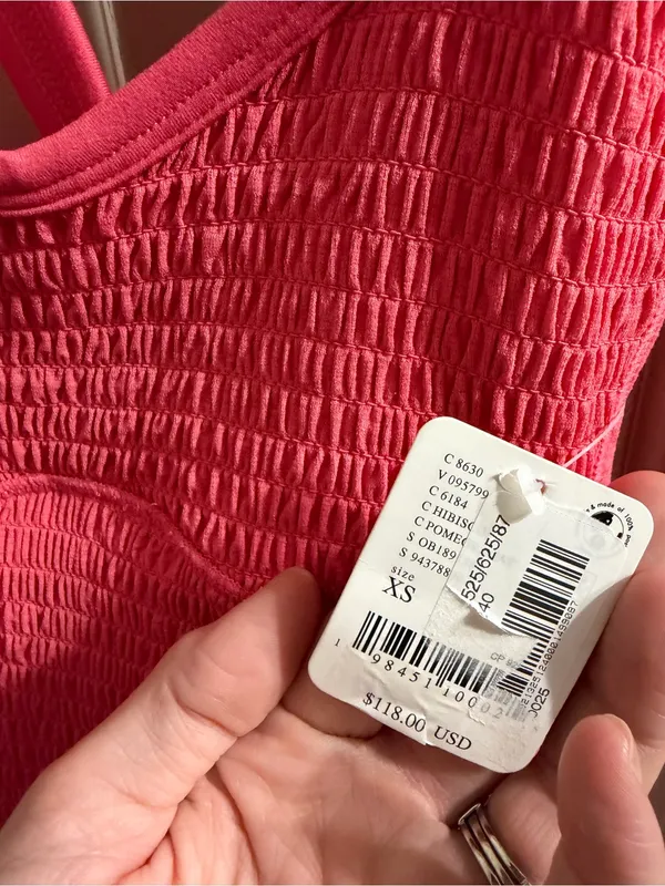 NWT FP Movement Smockin Hot Dress - pink - Image 5