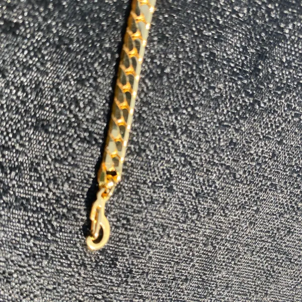 ⚜️ VTG Vintage 1990s NWOT Johnathan Paul 7” Gold Plated Franco Chain Bracelet ⚜️ - Image 10