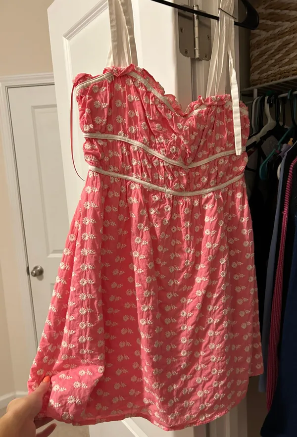 Pants Store Bright Pink Dress - Image 3