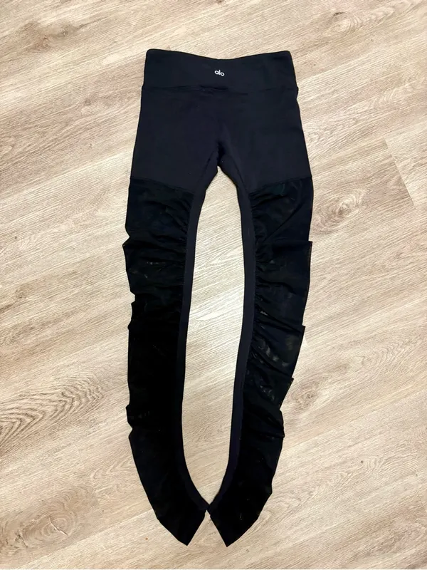 Alo Yoga Mesh Goddess Legging - Image 4
