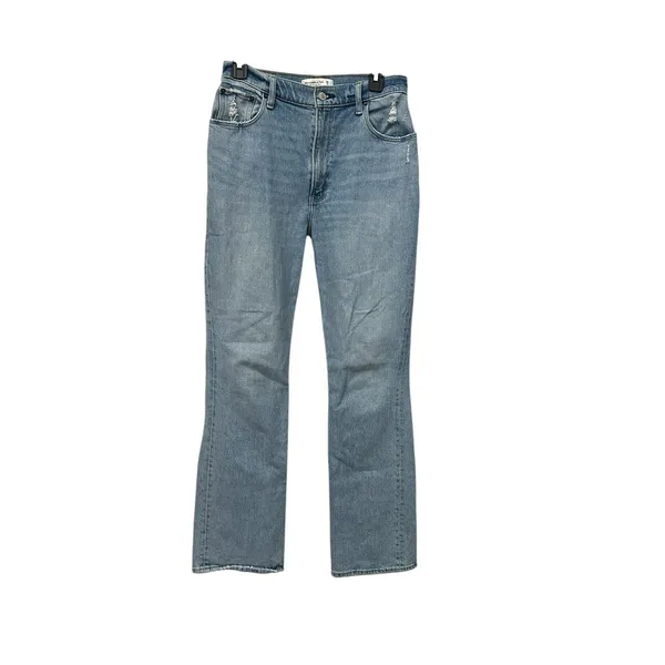 Abercrombie & Fitch Curvy 28/6 The 70s Vintage Flare Ultra High Rise Jeans #P9-8 - Image 8