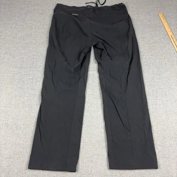 Columbia Pants Womens 14 Black Omni-Shield Track Hiking Water Resistant Nylon - Image 2