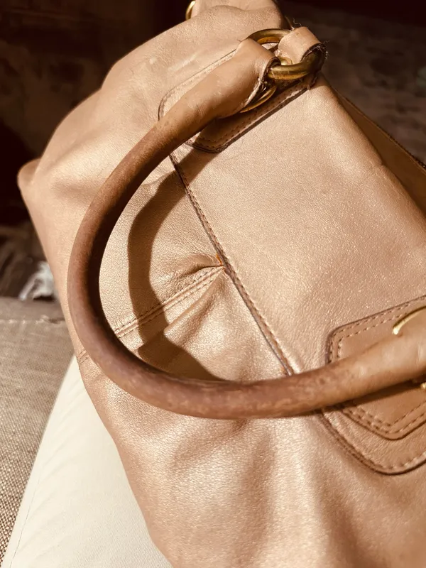 Coach Bag Leather Vintage Shoulder - Image 9
