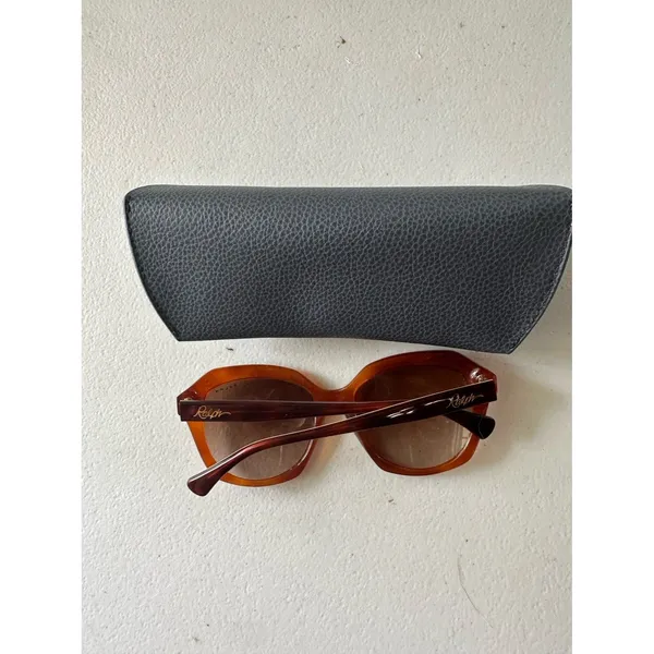 Ralph By Ralph Lauren RA 5255 Red Havana Oversized Square Frames Sunglasses - Image 2
