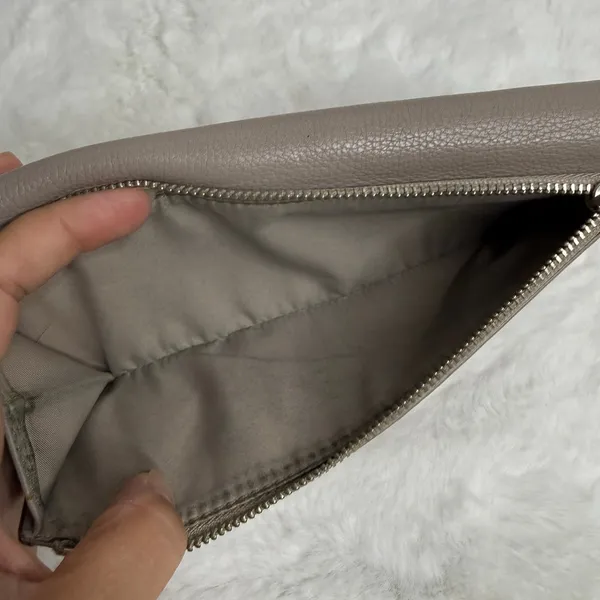 COACH Gray Trifold Wallet - Image 9
