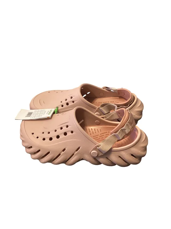 Crocs Echo Clog – Pink/Tan – Brand New - Image 2