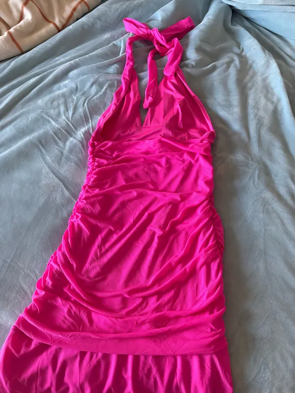 Miyieonz Dress Pink - Image 3