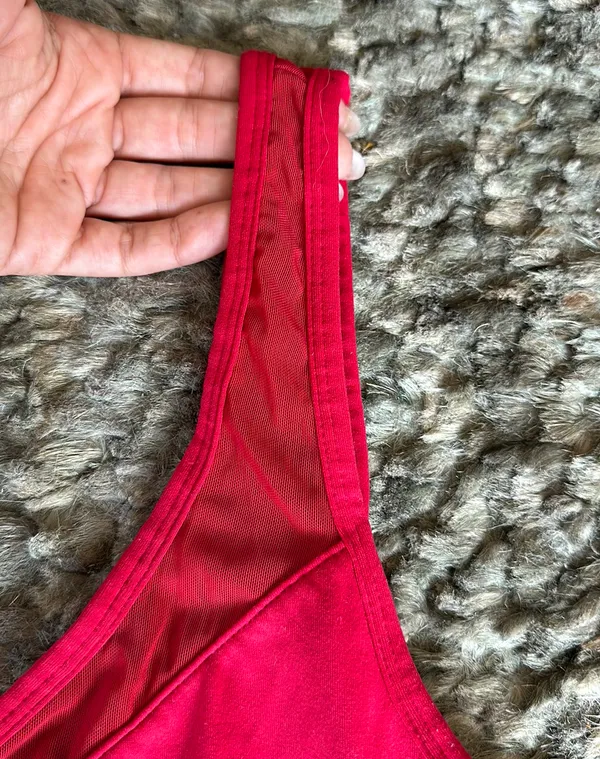 Fabletics Red Sports bra - Image 5
