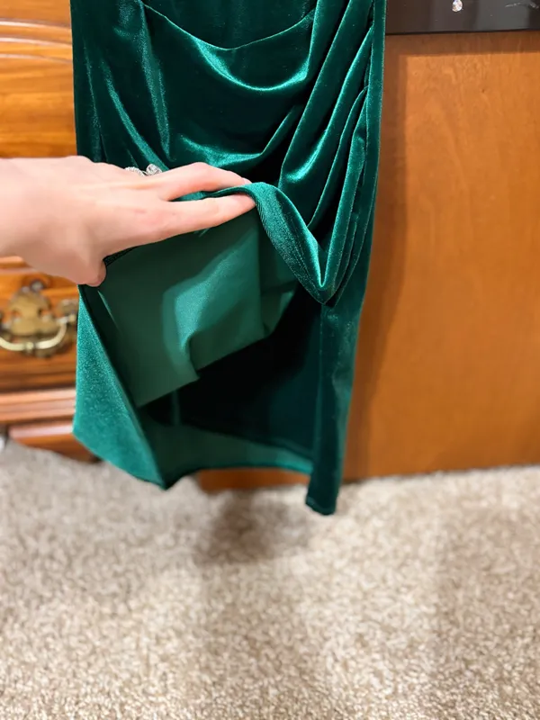Emerald Green Windsor Dress - Image 3
