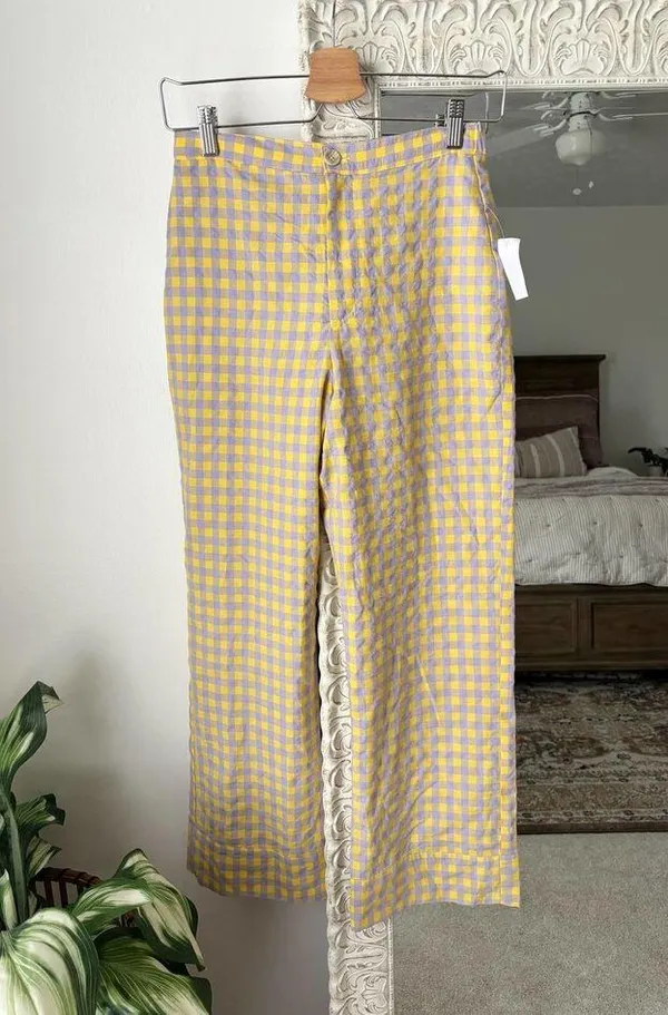 Anthropologie Find Me Now Rhonda Gingham Pant - Image 2