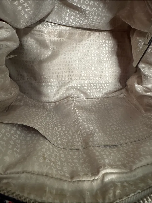 kate spade taupe leather satchel with buckled flap- Allen Street Raquelle - Image 11