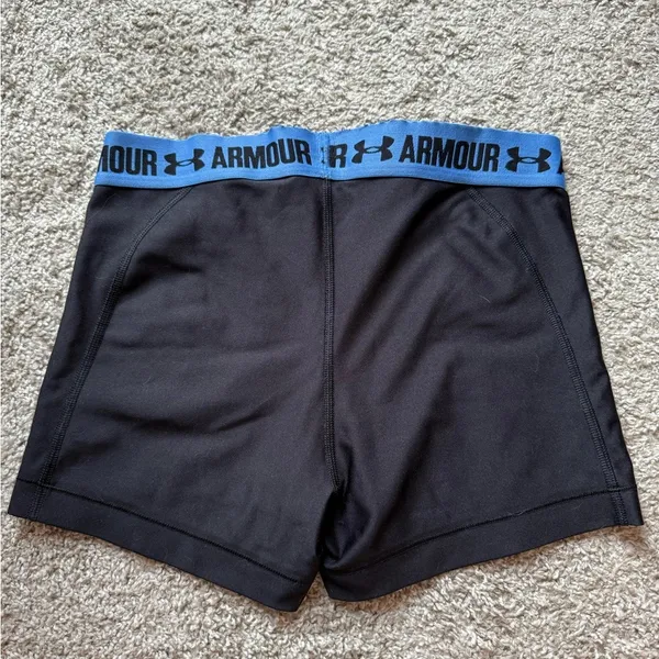 Under Armour Women's Black and Blue Spandex - Image 2
