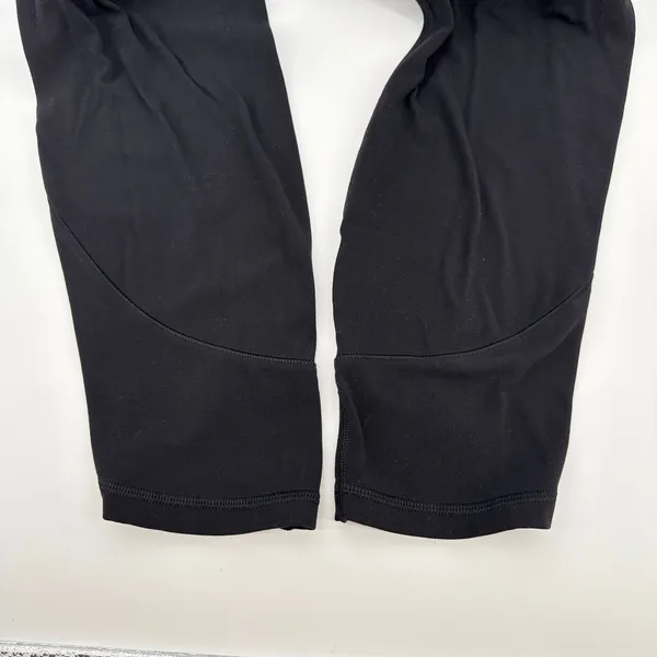 Athleta Salutation Stash Wrap Tight Black High Rise Yoga Leggings Pockets‎ Large - Image 6
