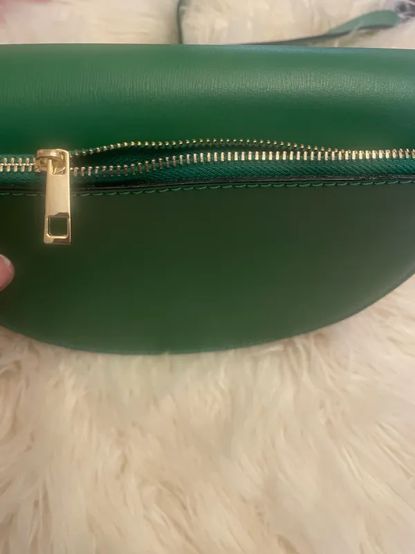 Green Borse In Pellle bag - Image 6