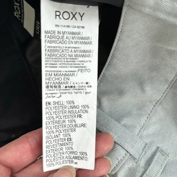 Roxy ski/snow pants size large gray - Image 4