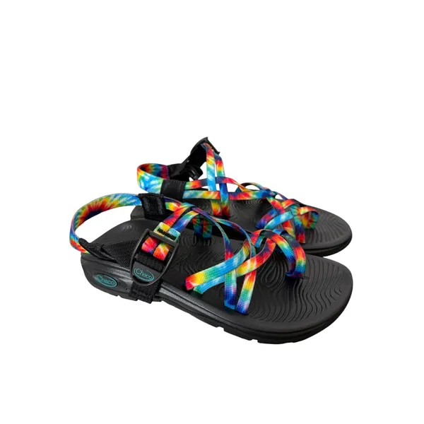 Chacos Women's Z/1 Classic Sandals Size 6 - Rainbow Strap Hiking Water Shoes NWT - Image 6