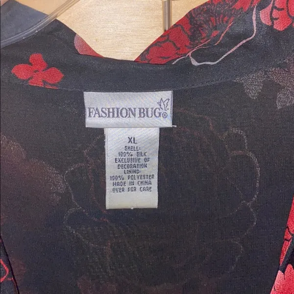 Fashion Bug Flowered Blouse - Image 3