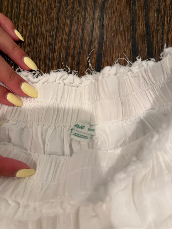 Aerie White Skirt Ruffle - Image 2