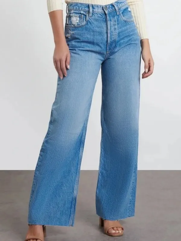 BOYISH JEANS The Charley Wide Leg‎ Jeans 29 Navigator - Image 13