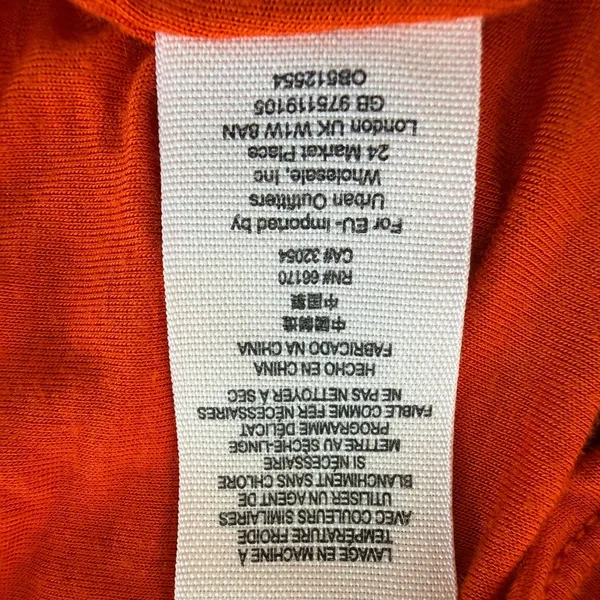 Free People Hypnotized Maxi Dress Womens Small Slinky Red Orange‎ Cutout Ruched - Image 10