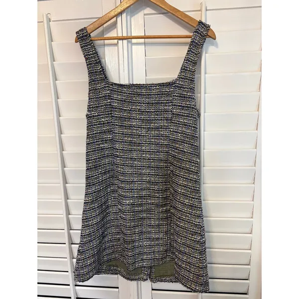 Free‎ People Navy Boucle Dress Size Small - Image 2