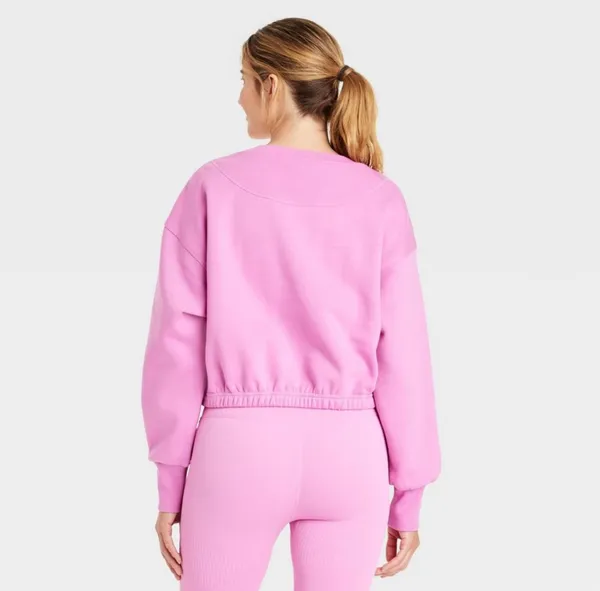 oversized crewneck Pink Size XL - Image 3