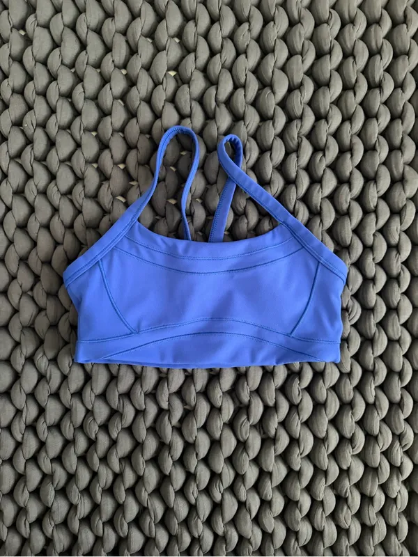 LSKD Abs Ignite Sports Bra Blue Size XS - Image 6