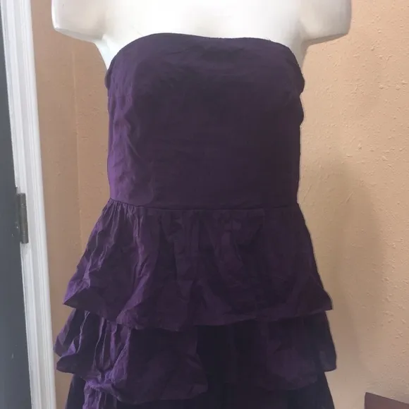 Express strapless ruffled dress - Image 2