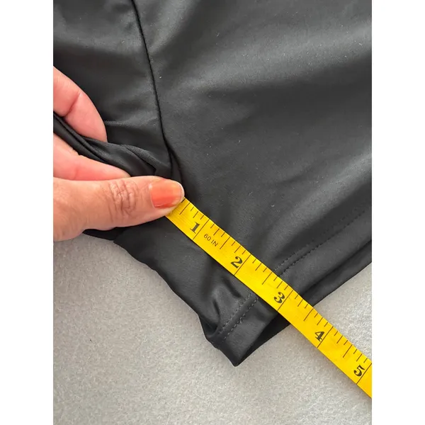 Unbranded Swim Shorts XL Black Cover Up Athletic Stretch Bikini Bottoms‎ - Image 4