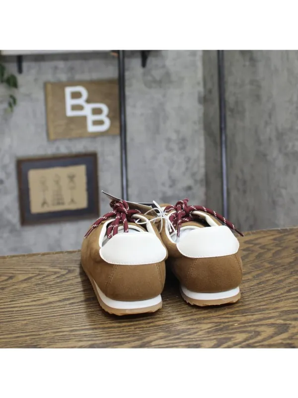 Universal Thread Womens JoJo Sneakers Double Lace Low Top 94462318 Brown 9.5M - Image 4
