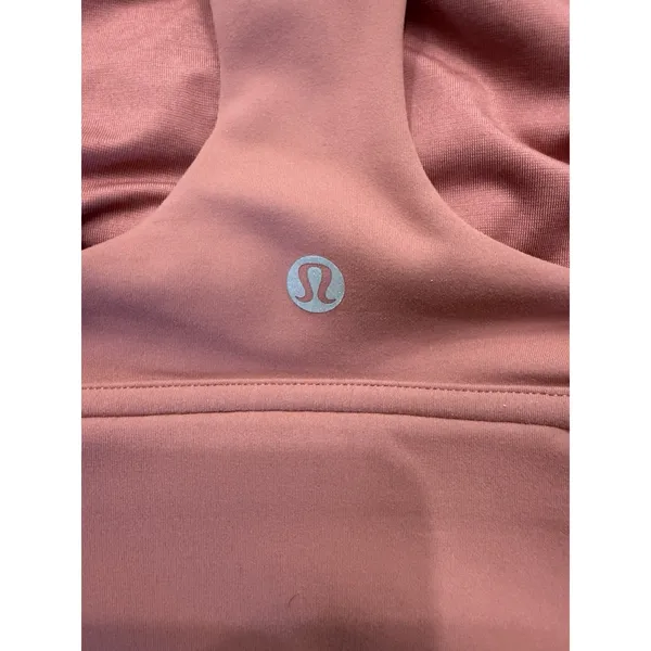 Lululemon Wunder Train Longline Sports Bra Brier Rose Pink Soul‎ Support Size 4 - Image 4