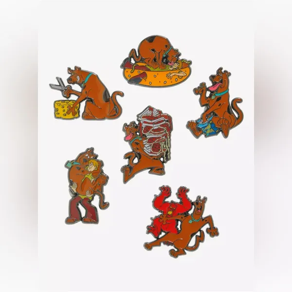 Loungefly Scooby-Doo! Snacks & Monsters Blind Box Enamel Pin - Image 2