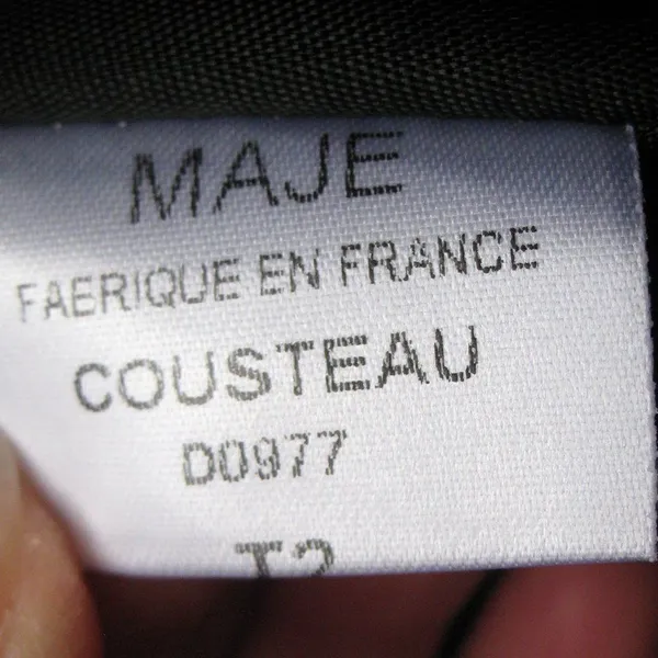 Maje Double Breasted Trench Jacket - Image 8