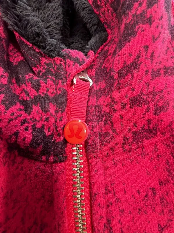 Lululemon Scuba Special Edition Sherpa Lined Hoodie Jacket Sz 10 Fleece Cozy Y2K - Image 7