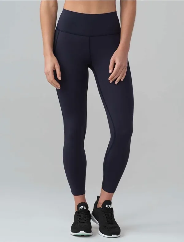 Lululemon Pace Perfect 7/8 Tight (25") Midnight Navy 4 - Image 5