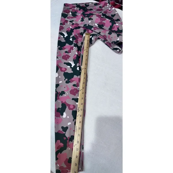 Balance Athletica Vitality Womens High Waist Legging Pink Camo Medium - Image 3