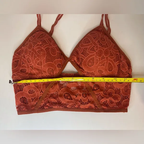Hollister Gilly Hicks Women’s Crochet Lace‎ Bra Size S - Image 6