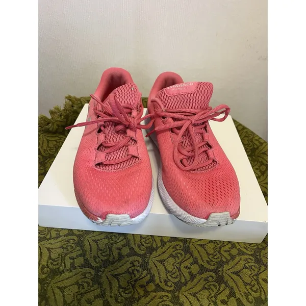 Under Armour Charged Pursuit 2 Pink Fuchsia Size 8.5 Women’s Sneakers Atletic - Image 2