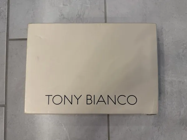 Tony Bianca Sassy Dove Crinkle Slingback Heels - Image 6