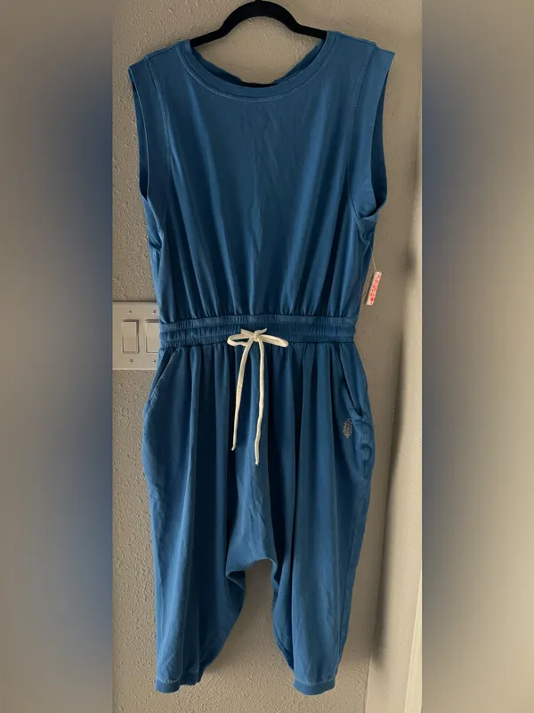 NWT Free People Movement Hot Shot Harem Onesie - Image 4