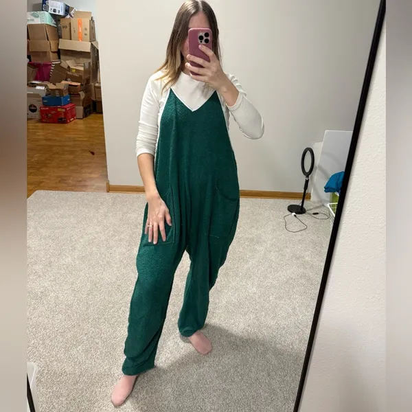 As Rival Forest Green Romper Size Small - Image 7