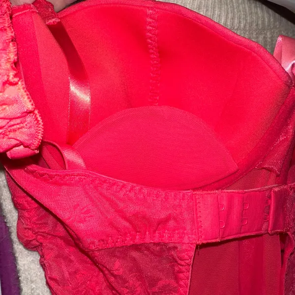 Victoria's Secret Hot Pink Sexy Little‎ Things Slip Dress - Image 6