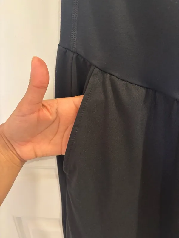 Threads 4 Thought Black Jogger Pants High Rise Lounge Athleisure Medium - Image 3