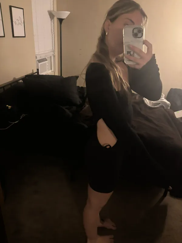 Sexy Black Bodycon Dress - Image 4