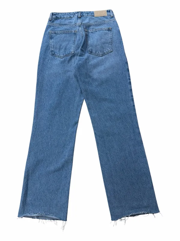 Zara Blue Wide-Leg Women's Jeans - Image 2