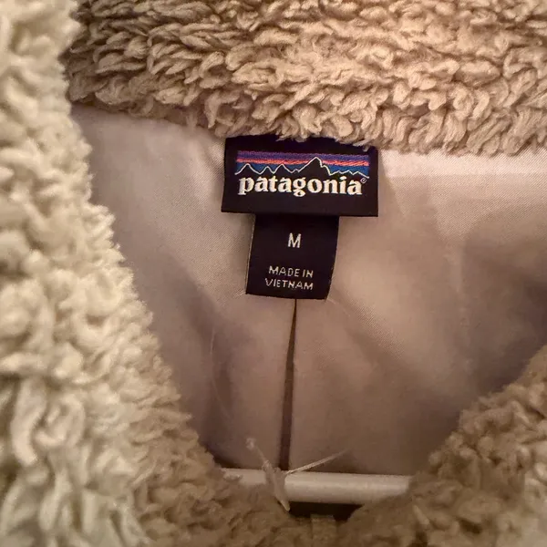 Patagonia Sherpa Fleece in Tan - Image 2