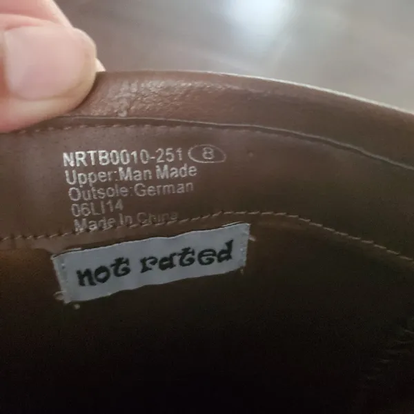 Not rated brown tall boots size 8 women's - Image 8